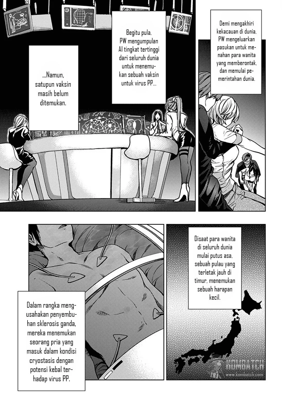 Halaman 4 — Shuumatsu no Harem Chapter 2
