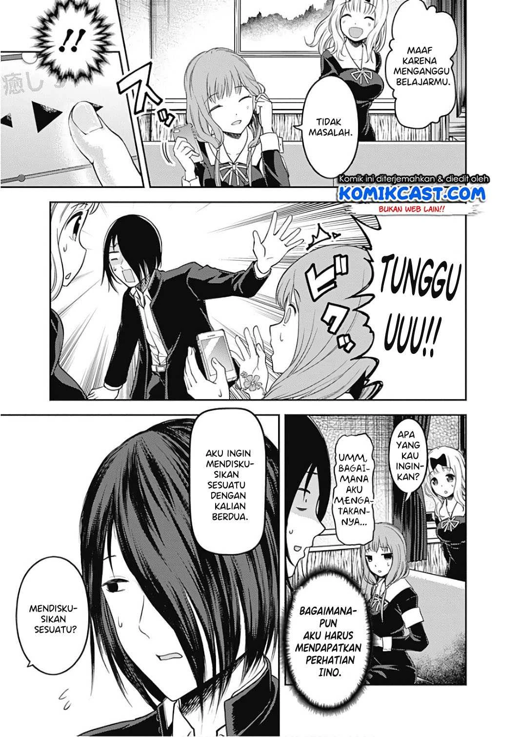 Halaman 10 — Kaguya-sama wa Kokurasetai: Tensai-tachi no Renai Zunousen Chapter 95