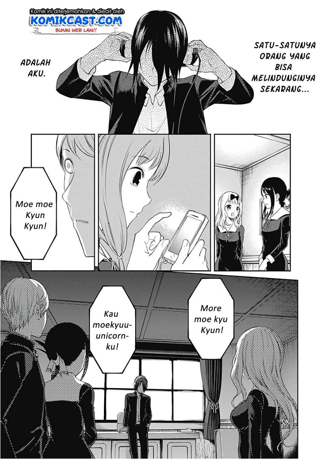 Halaman 14 — Kaguya-sama wa Kokurasetai: Tensai-tachi no Renai Zunousen Chapter 95