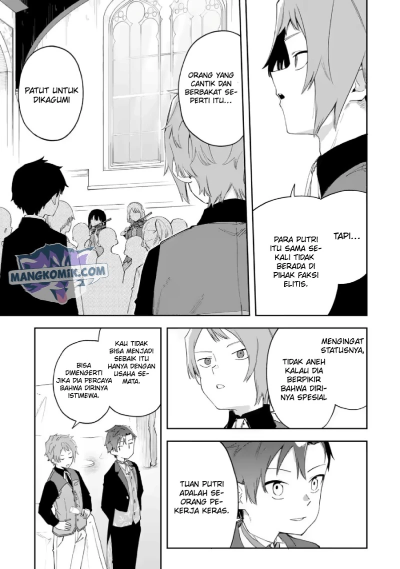 Halaman 9 — Akuyaku Reijou no Shitsuji-sama: Hametsu Flag wa Ore ga Tsubusasete Itadakimasu Chapter 21