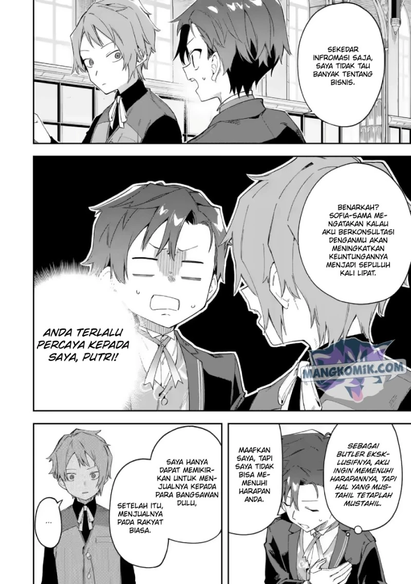 Halaman 12 — Akuyaku Reijou no Shitsuji-sama: Hametsu Flag wa Ore ga Tsubusasete Itadakimasu Chapter 21