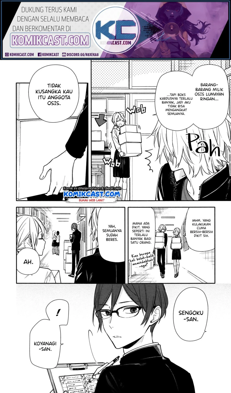 Halaman 6 — Horimiya Chapter 119.7