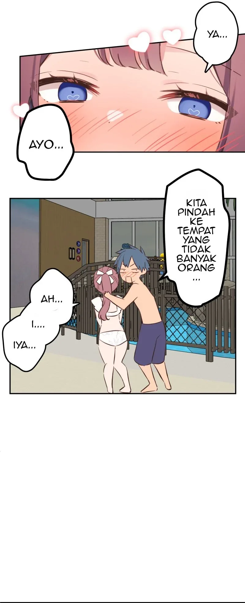 Halaman 7 — Waka-chan Is Flirty Again Chapter 159