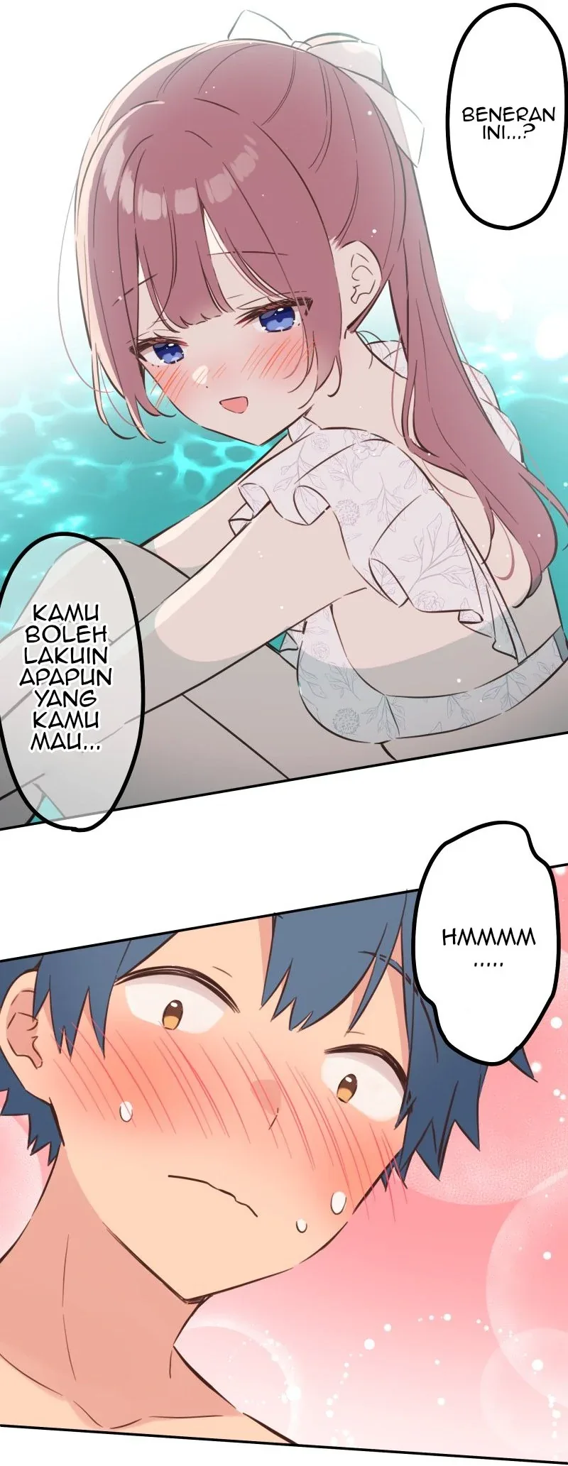 Halaman 35 — Waka-chan Is Flirty Again Chapter 159