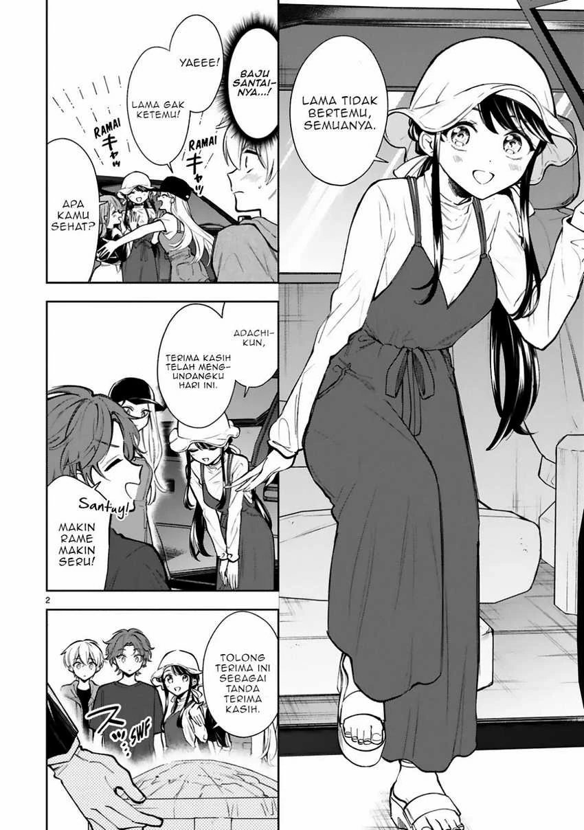 Halaman 3 — Ichijou-san wa Kao ni Deyasui Chapter 19