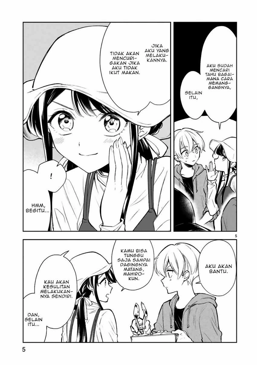 Halaman 5 — Ichijou-san wa Kao ni Deyasui Chapter 19