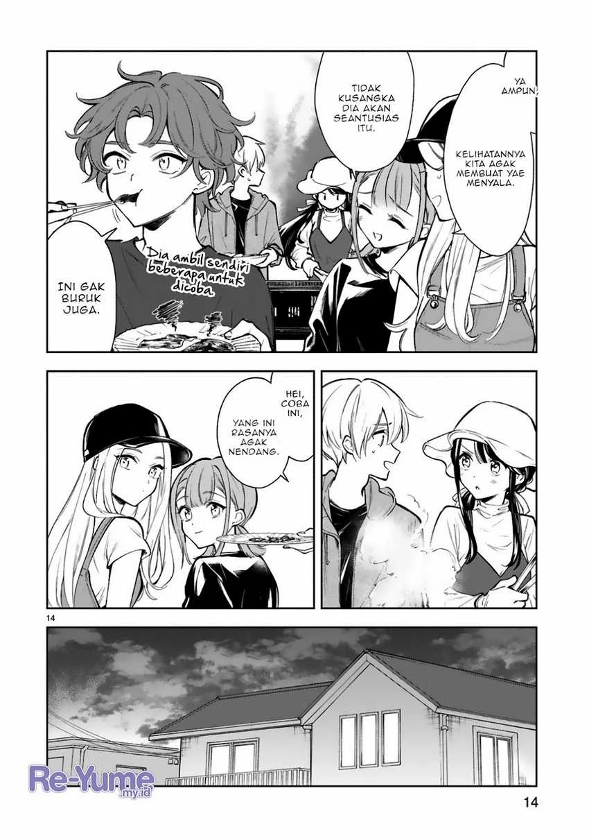 Halaman 13 — Ichijou-san wa Kao ni Deyasui Chapter 19