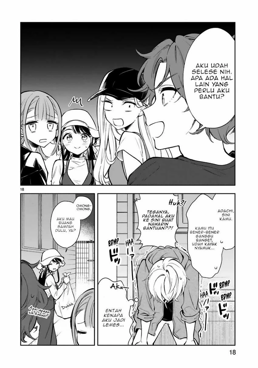 Halaman 17 — Ichijou-san wa Kao ni Deyasui Chapter 19