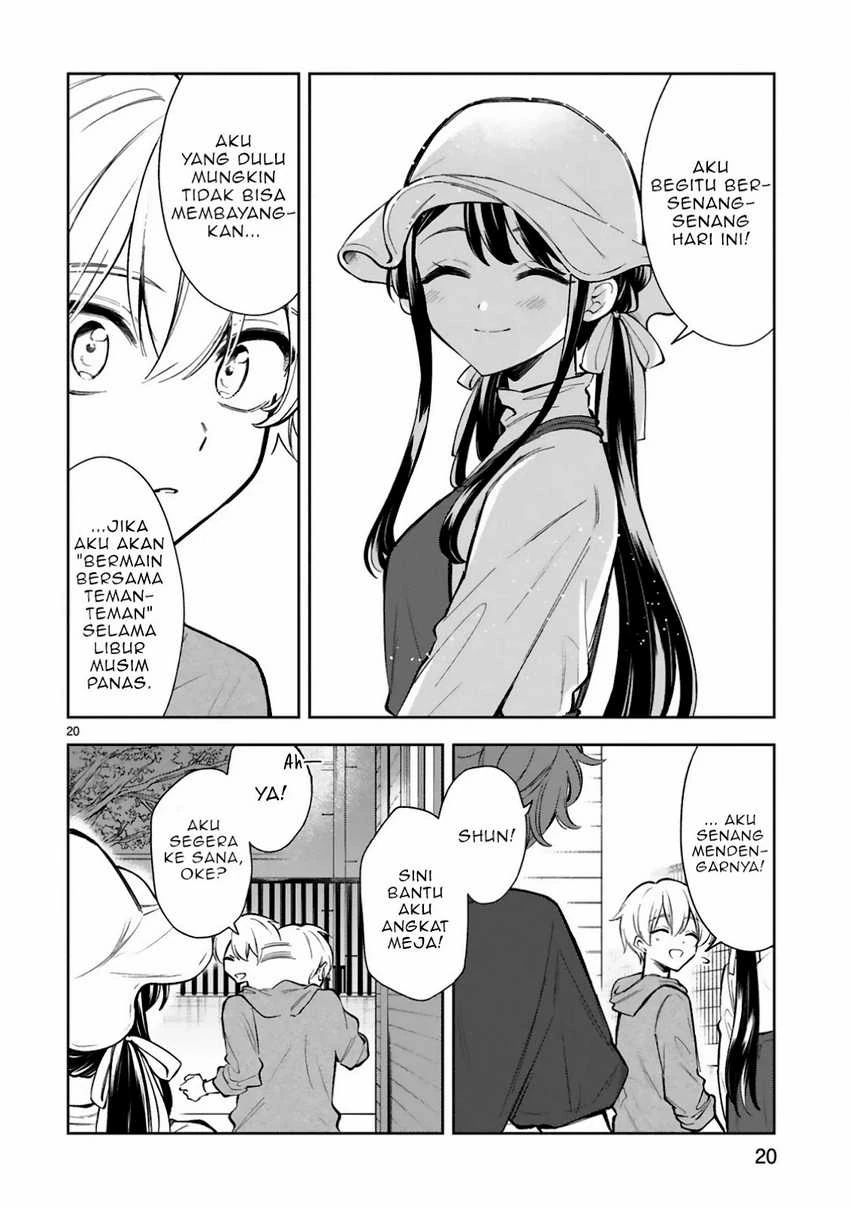 Halaman 19 — Ichijou-san wa Kao ni Deyasui Chapter 19