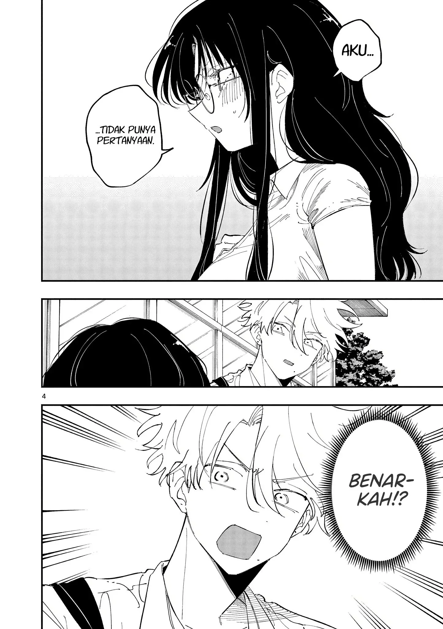 Halaman 4 — Tonari no Seki no Yatsu ga Souiu Me de Mitekuru Chapter 39