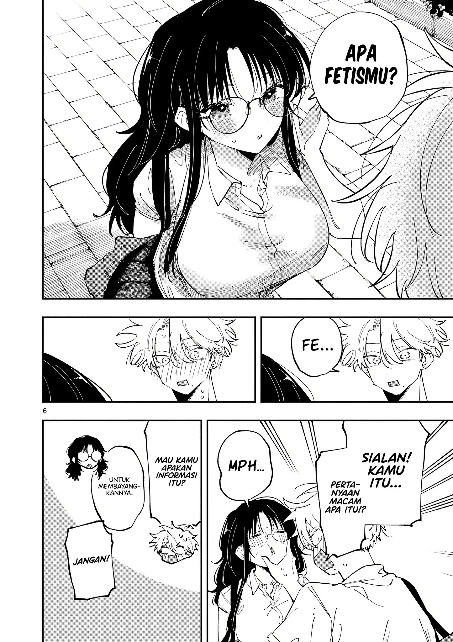Halaman 6 — Tonari no Seki no Yatsu ga Souiu Me de Mitekuru Chapter 39