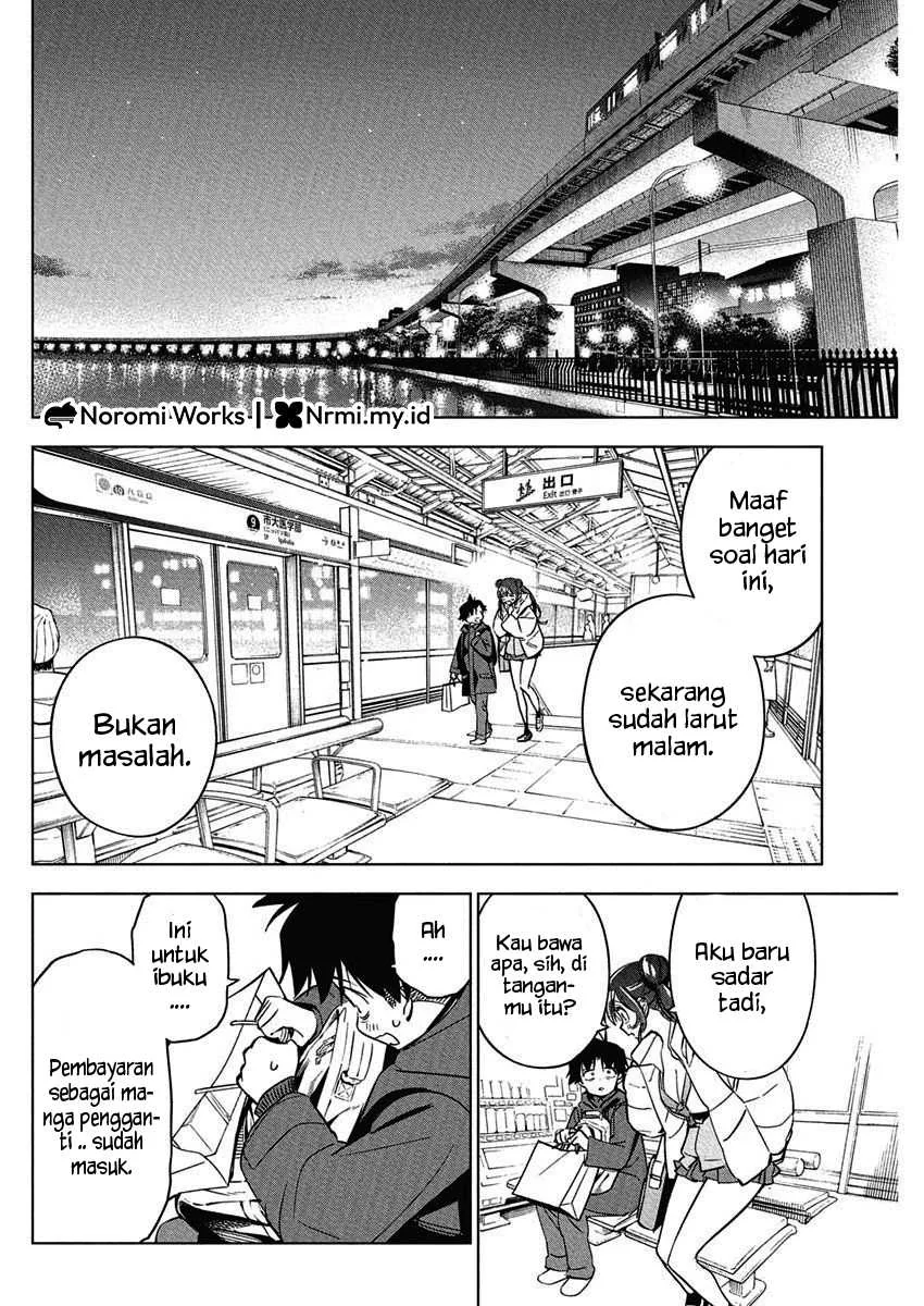 Halaman 15 — Kakunaru Ue wa Chapter 40
