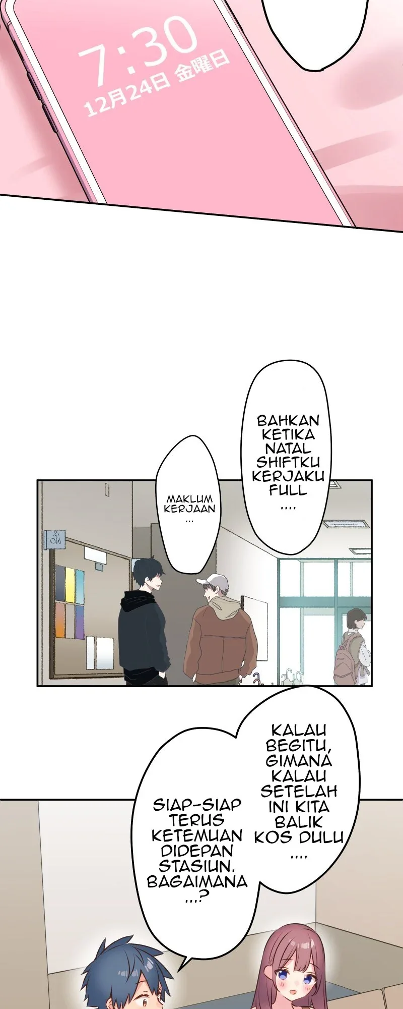 Halaman 6 — Waka-chan Is Flirty Again Chapter 111