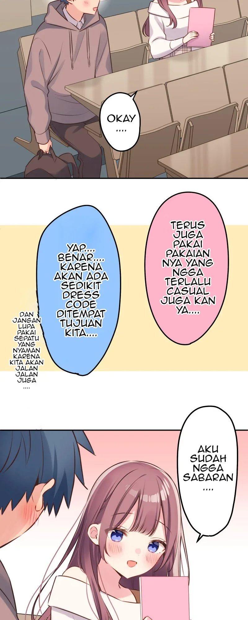 Halaman 7 — Waka-chan Is Flirty Again Chapter 111