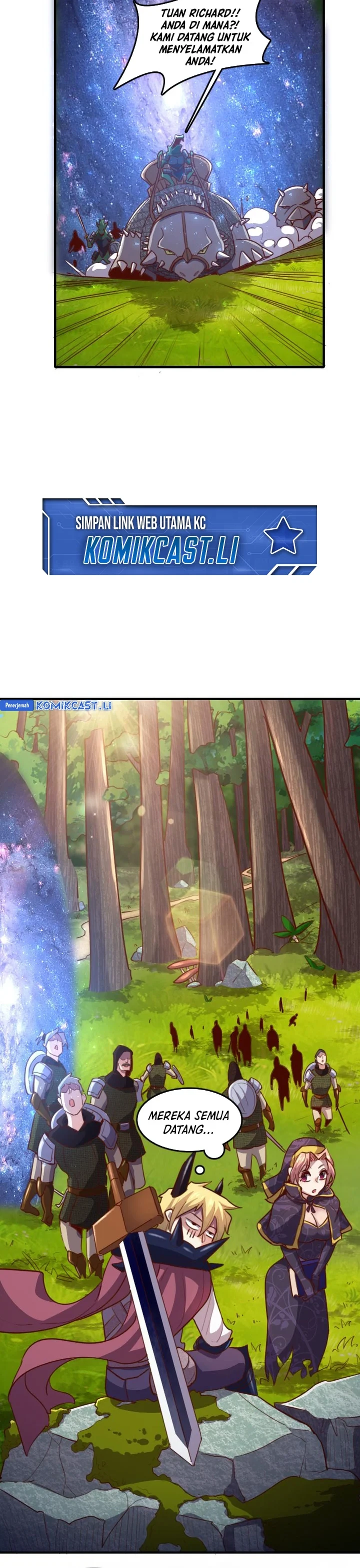 Halaman 10 — Record of The Mightiest Lord Chapter 71