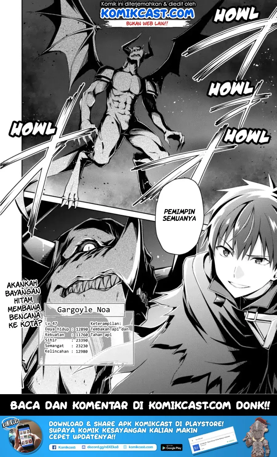 Halaman 26 — Boushoku no Berserk: Ore dake Level to Iu Gainen wo Toppa suru the Comic Chapter 12