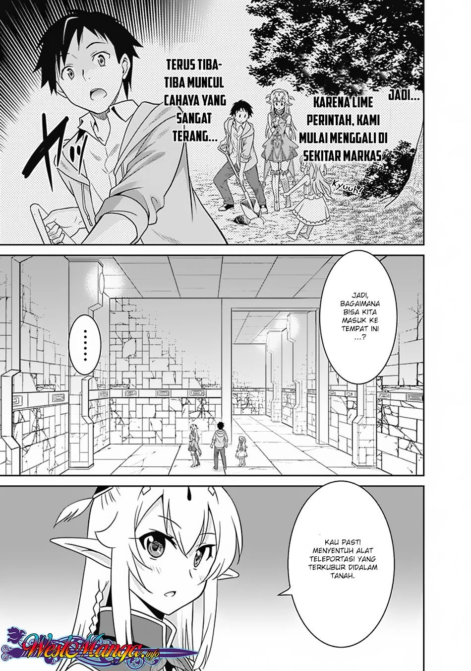 Halaman 3 — Saikyou no Shuzoku ga Ningen Datta Ken Chapter 13