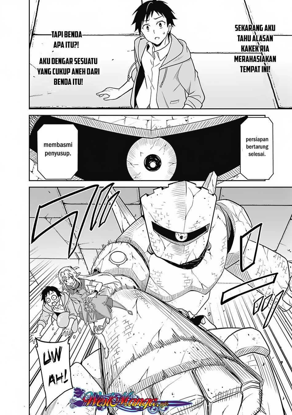 Halaman 8 — Saikyou no Shuzoku ga Ningen Datta Ken Chapter 13