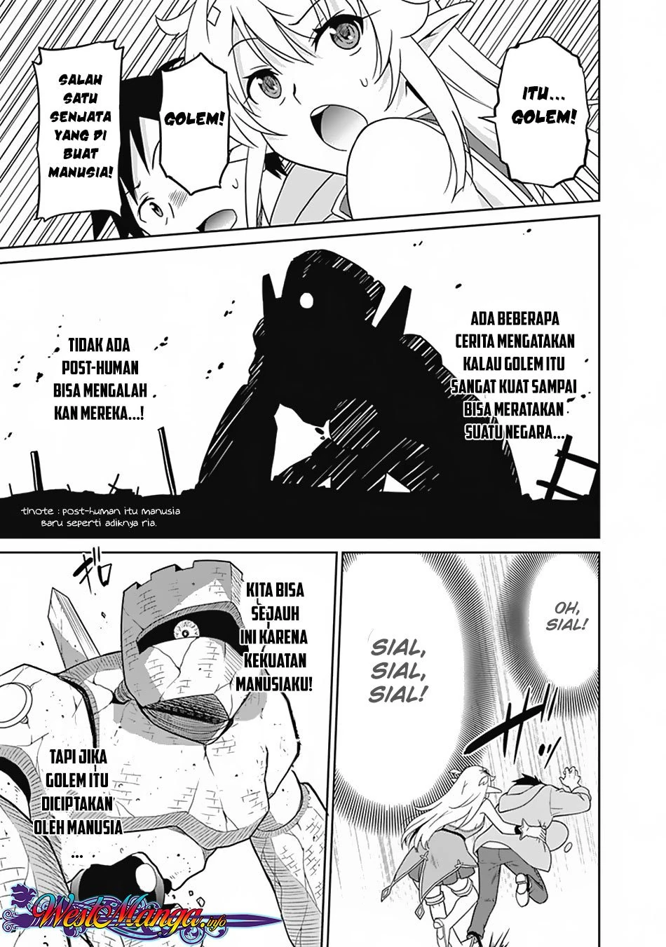 Halaman 9 — Saikyou no Shuzoku ga Ningen Datta Ken Chapter 13