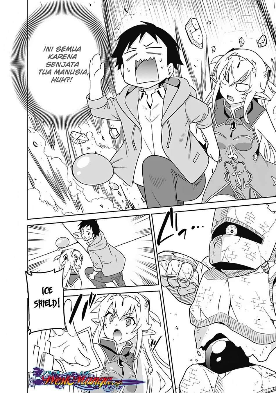 Halaman 13 — Saikyou no Shuzoku ga Ningen Datta Ken Chapter 13