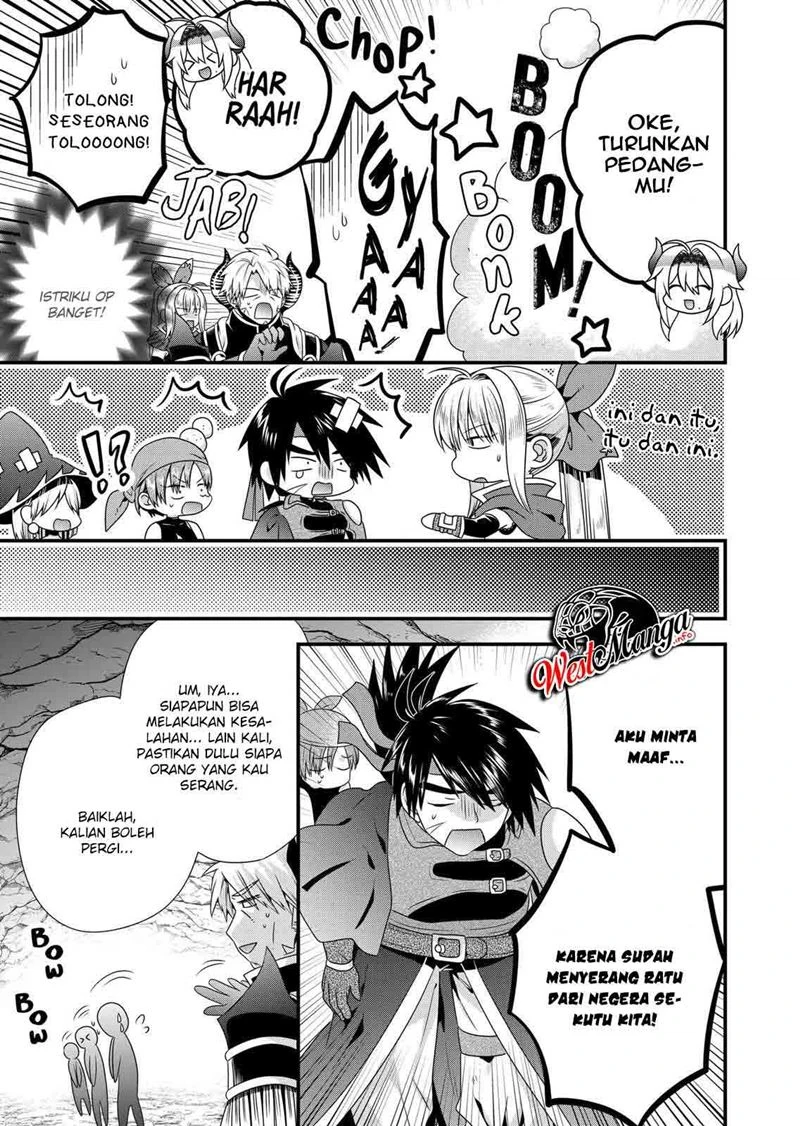 Halaman 14 — Maou desu. Onna Yuusha no Hahaoya to Saikon shita node, Onna Yuusha ga Giri no Musume ni Narimashita. @comic Chapter 45