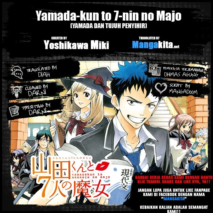 Halaman 8 — Yamada-kun to 7-nin no Majo Chapter 153