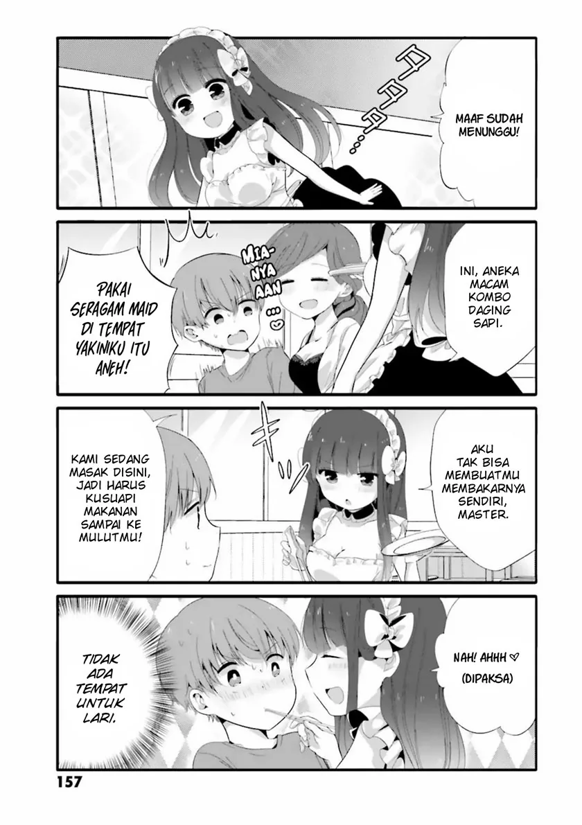 Halaman 4 — Uchi no Hentai Maid ni Osowareteru Chapter 40