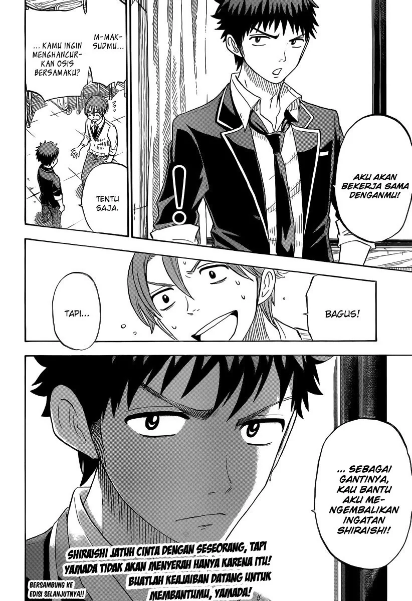 Halaman 19 — Yamada-kun to 7-nin no Majo Chapter 70