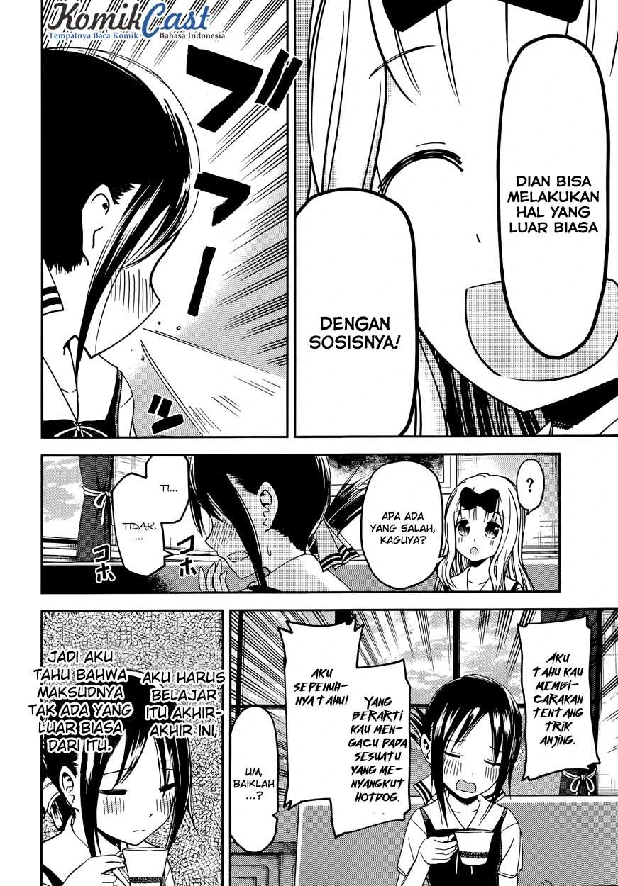 Halaman 6 — Kaguya-sama wa Kokurasetai: Tensai-tachi no Renai Zunousen Chapter 27