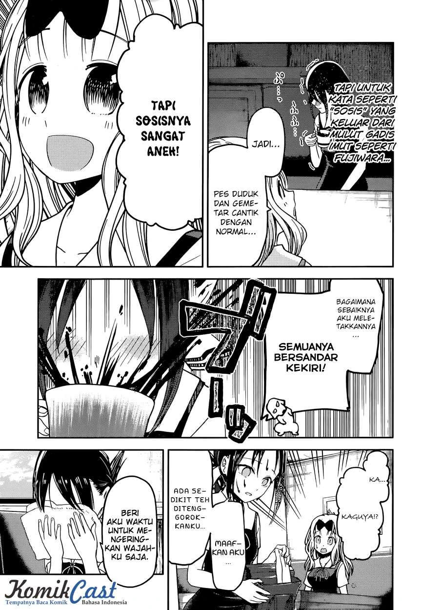 Halaman 7 — Kaguya-sama wa Kokurasetai: Tensai-tachi no Renai Zunousen Chapter 27