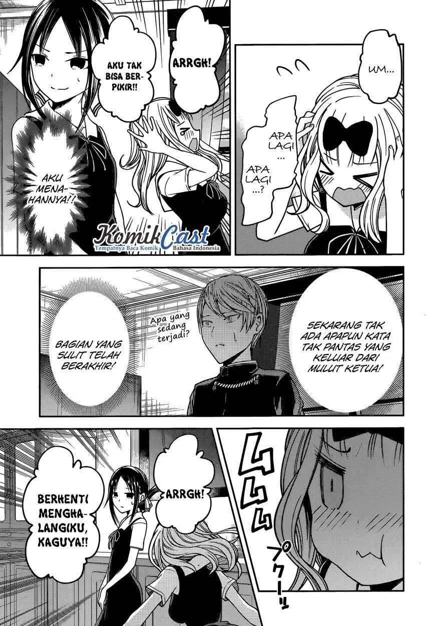 Halaman 16 — Kaguya-sama wa Kokurasetai: Tensai-tachi no Renai Zunousen Chapter 27