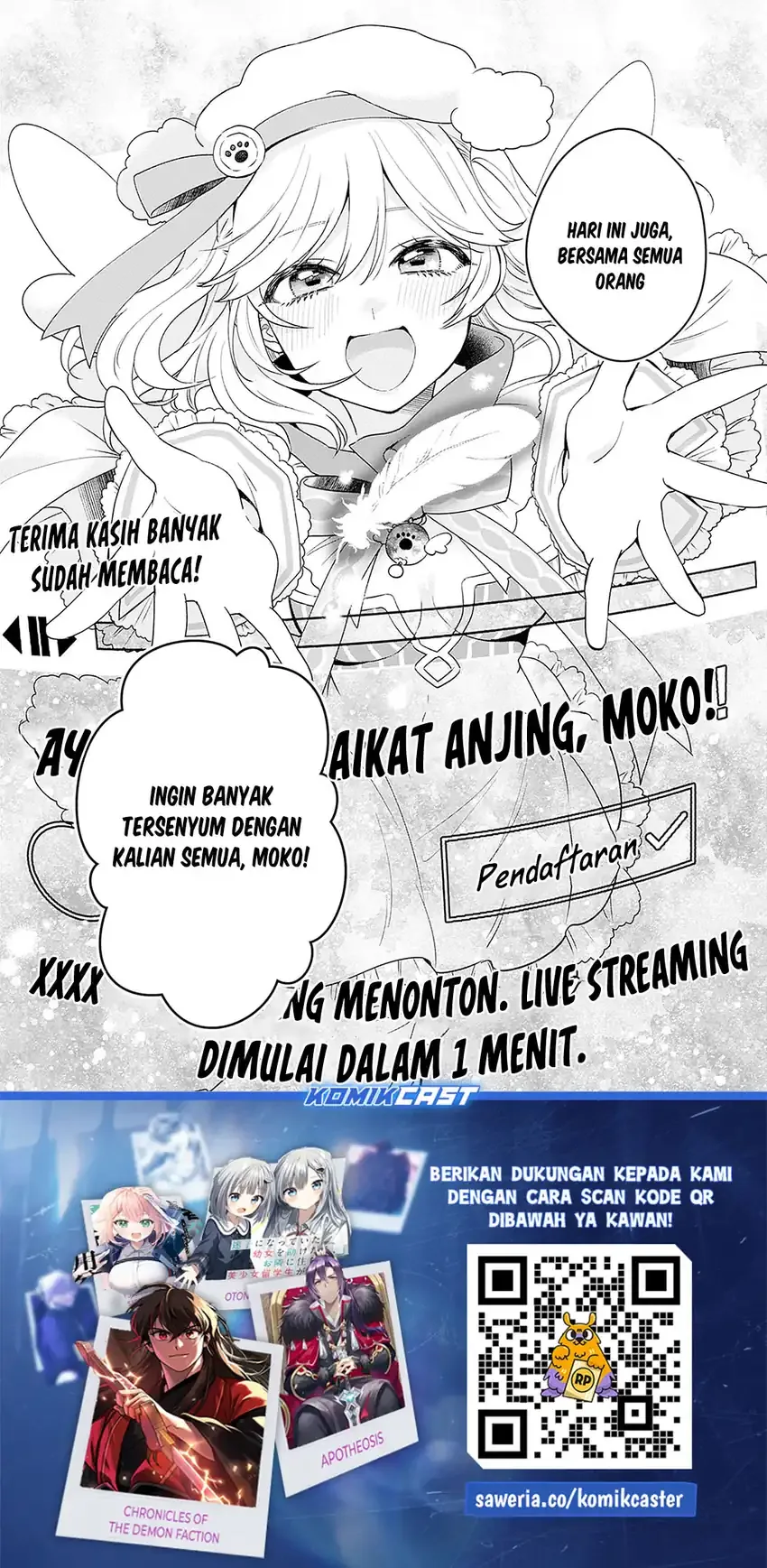 Halaman 25 — VTuber wa Mama Naranai! Chapter 27