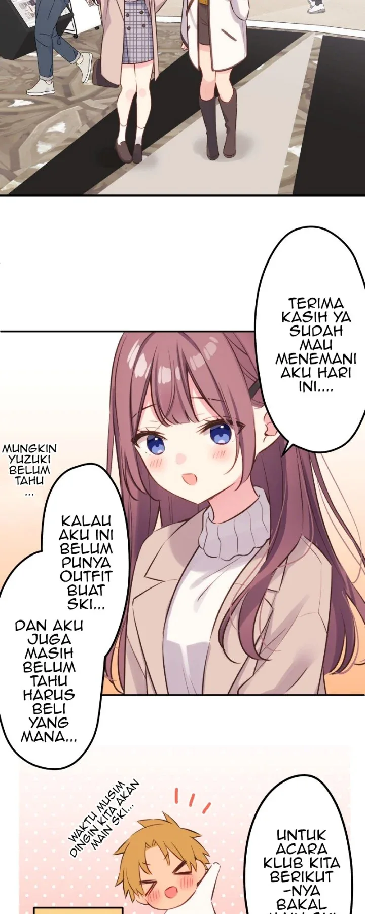 Halaman 3 — Waka-chan Is Flirty Again Chapter 125