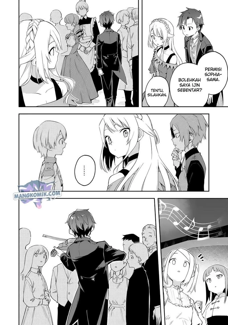 Halaman 34 — Akuyaku Reijou no Shitsuji-sama: Hametsu Flag wa Ore ga Tsubusasete Itadakimasu Chapter 20