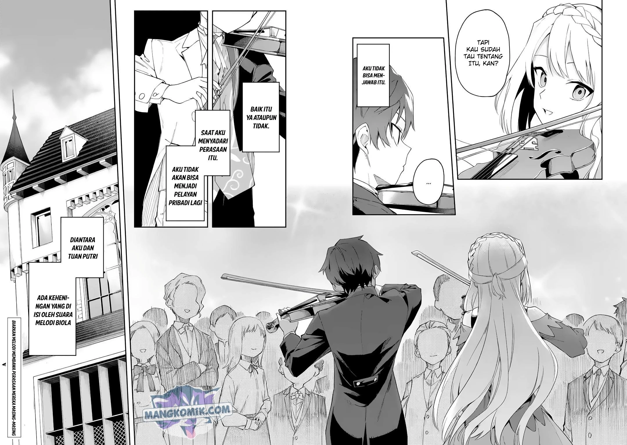 Halaman 38 — Akuyaku Reijou no Shitsuji-sama: Hametsu Flag wa Ore ga Tsubusasete Itadakimasu Chapter 20
