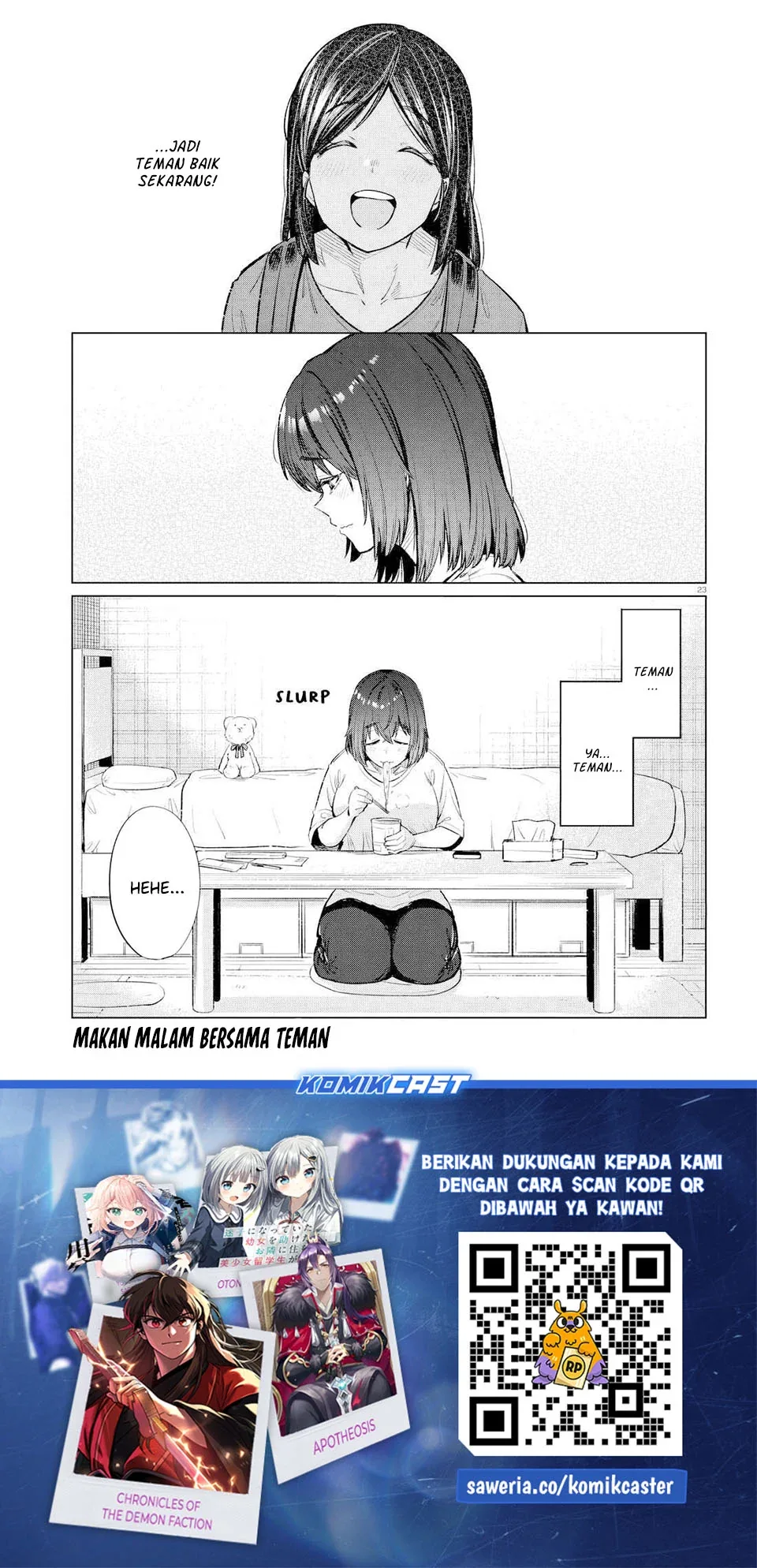 Halaman 24 — Genkai Dokushin Joshi (26) Gohan Chapter 14