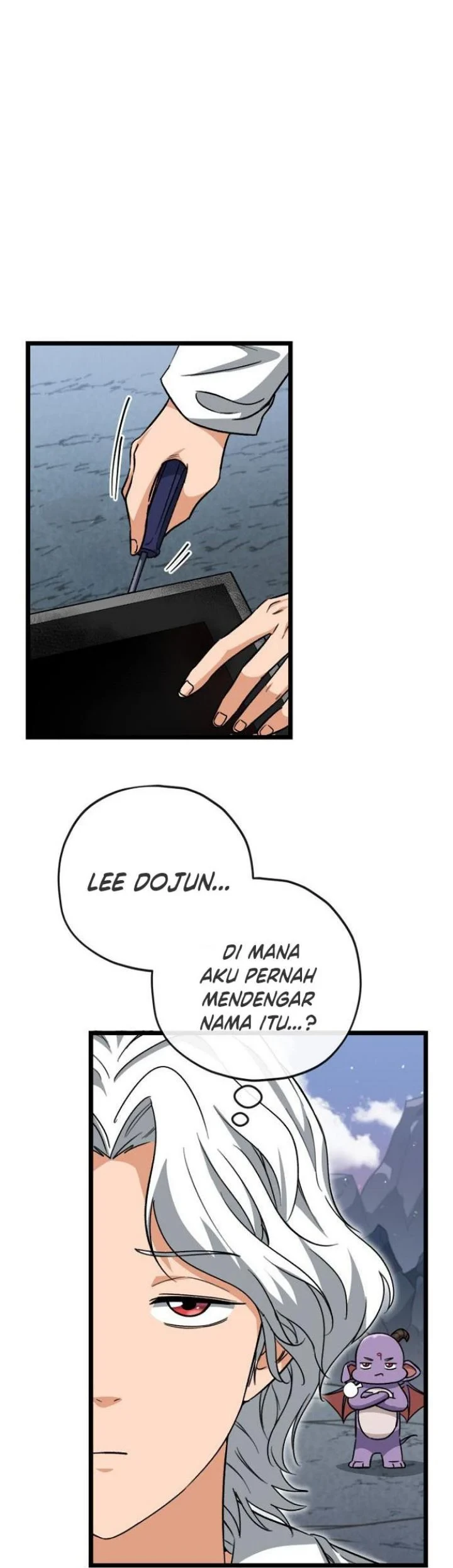 Halaman 25 — My Dad Is Too Strong Chapter 110
