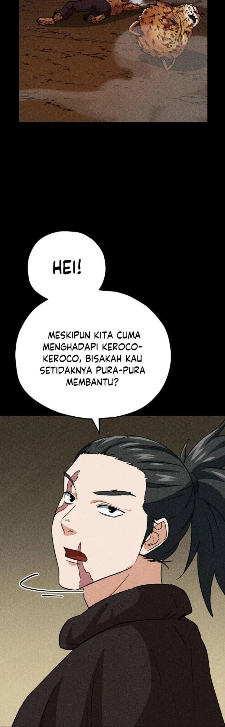 Halaman 33 — My Dad Is Too Strong Chapter 110