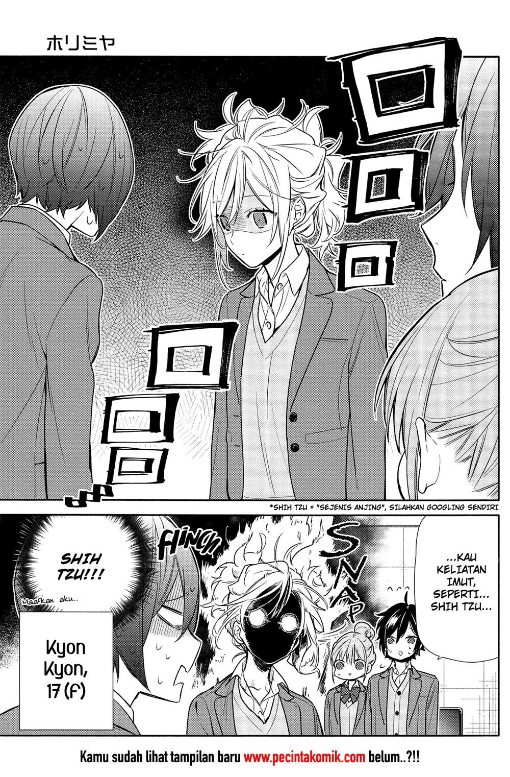 Halaman 6 — Horimiya Chapter 89