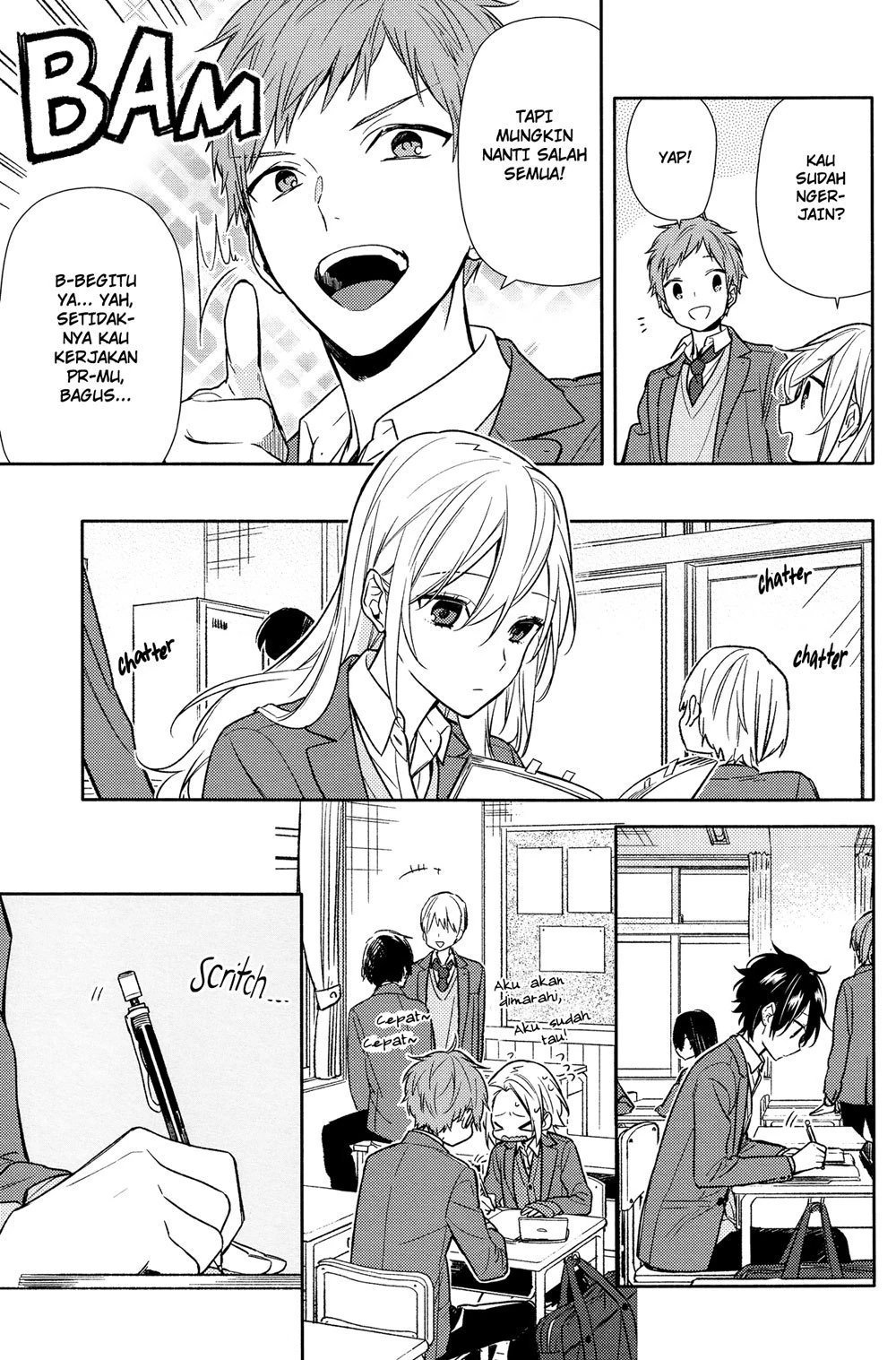Halaman 12 — Horimiya Chapter 89