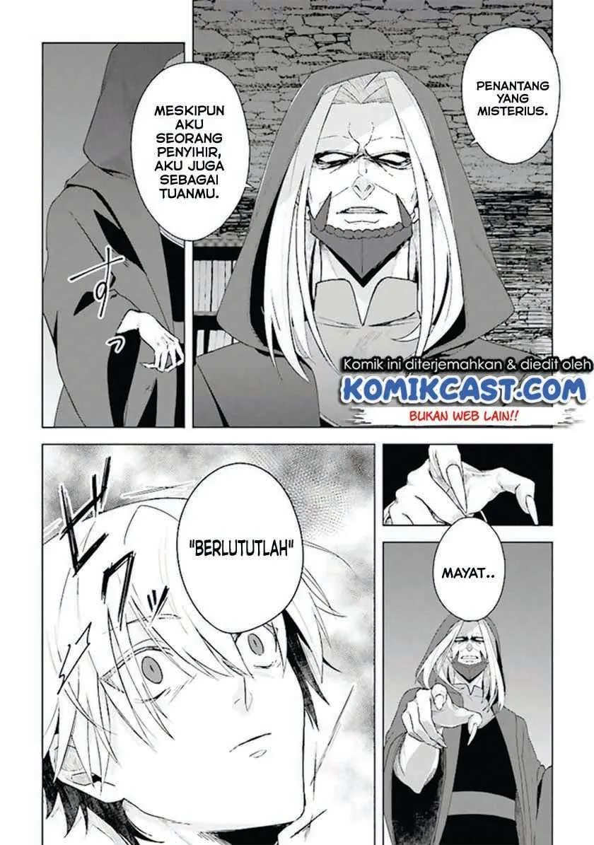 Halaman 9 — Kuraki Kyuuden no Shisha no Ou Chapter 1