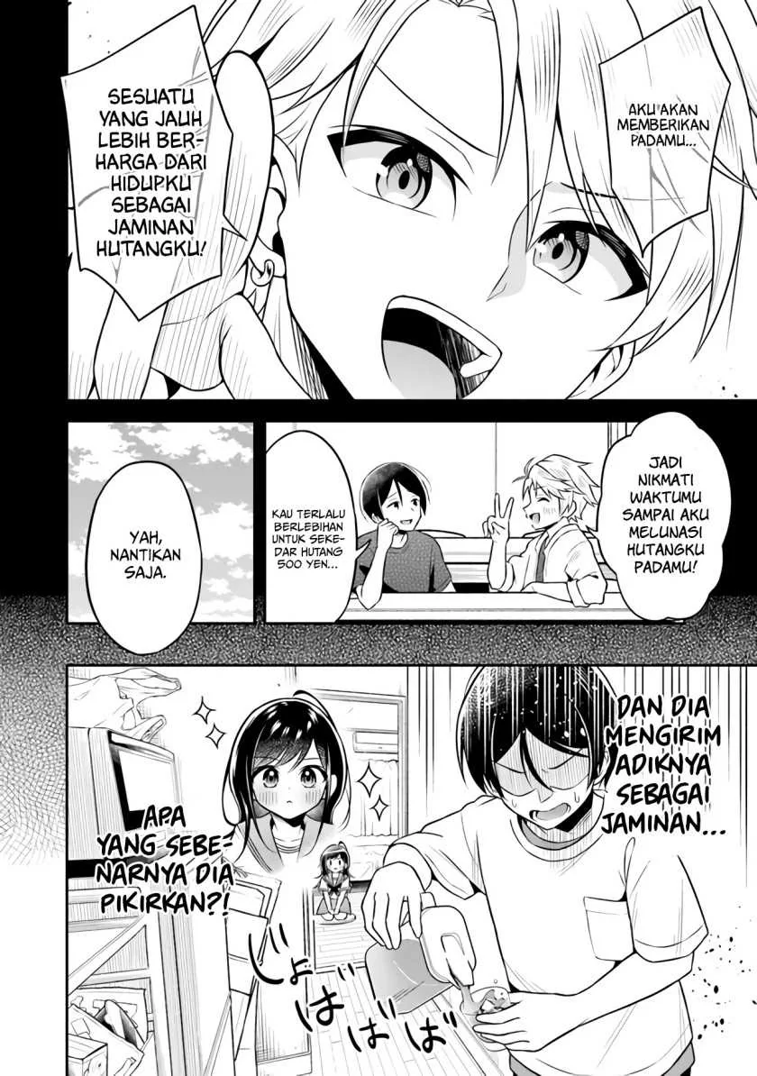 Halaman 6 — Yuujin ni 500-en Kashitara Shakkin no Kata ni Imouto wo Yokoshitekita no dakeredo, Ore wa Ittai Dousureba Ii n darou Chapter 1