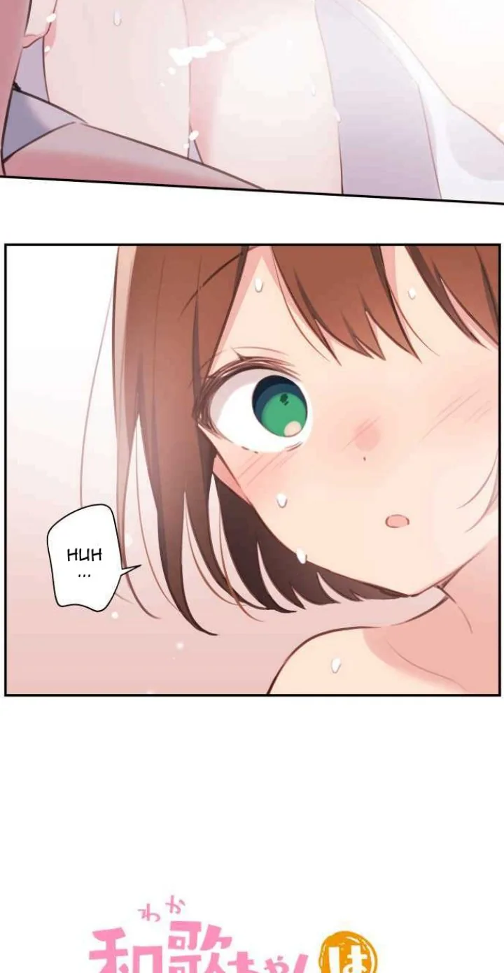 Halaman 3 — Waka-chan Is Flirty Again Chapter 75