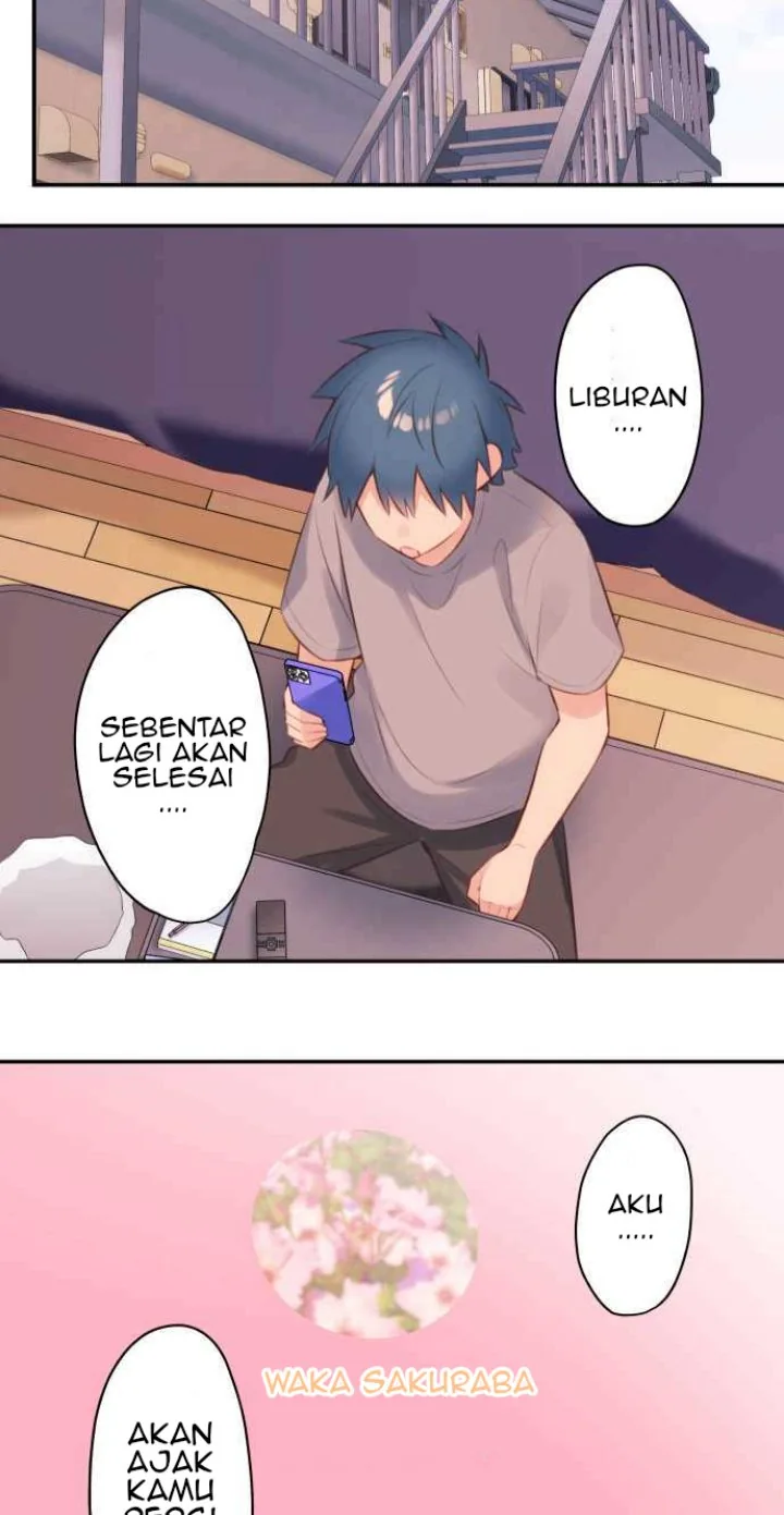 Halaman 36 — Waka-chan Is Flirty Again Chapter 75