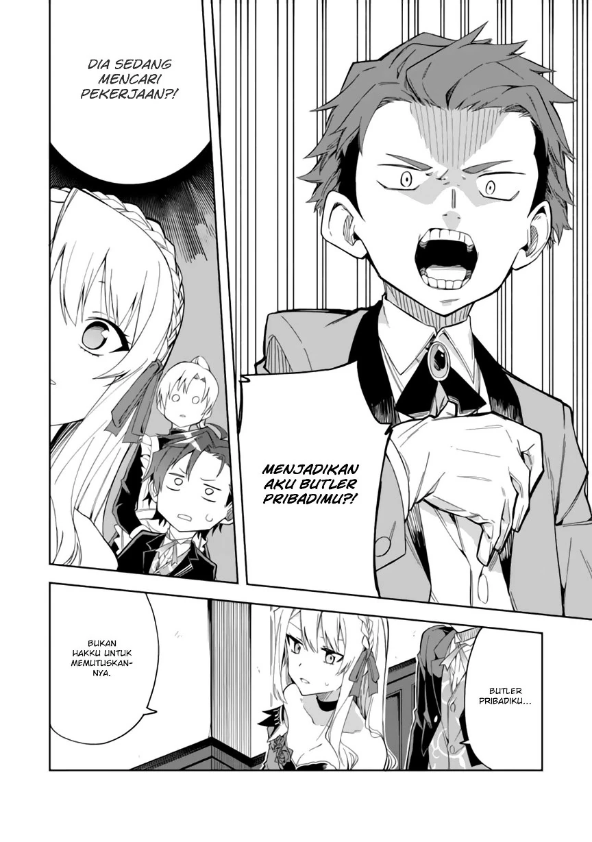 Halaman 10 — Akuyaku Reijou no Shitsuji-sama: Hametsu Flag wa Ore ga Tsubusasete Itadakimasu Chapter 2.2