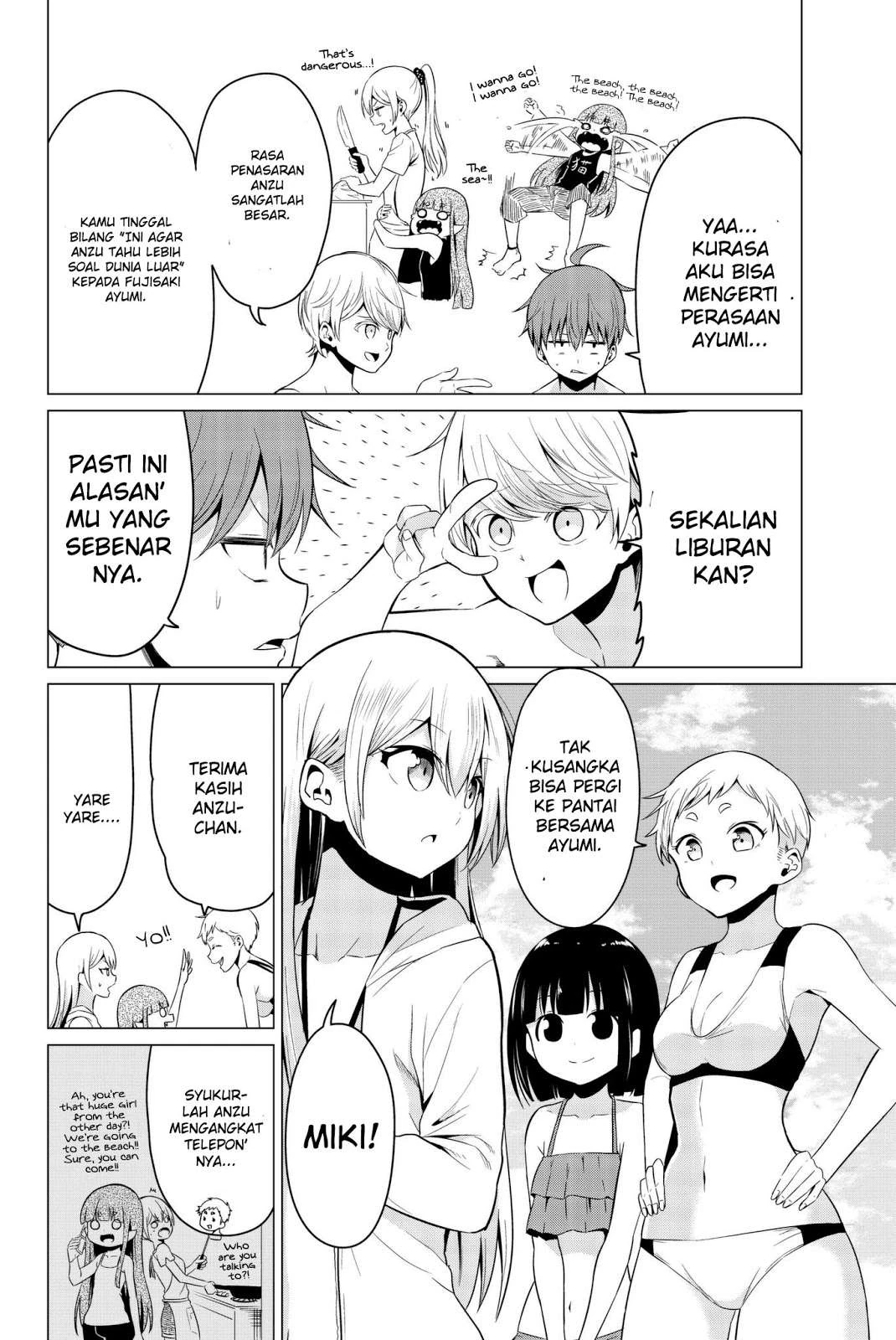 Halaman 4 — Sekai ka Kanojo ka Erabenai Chapter 19