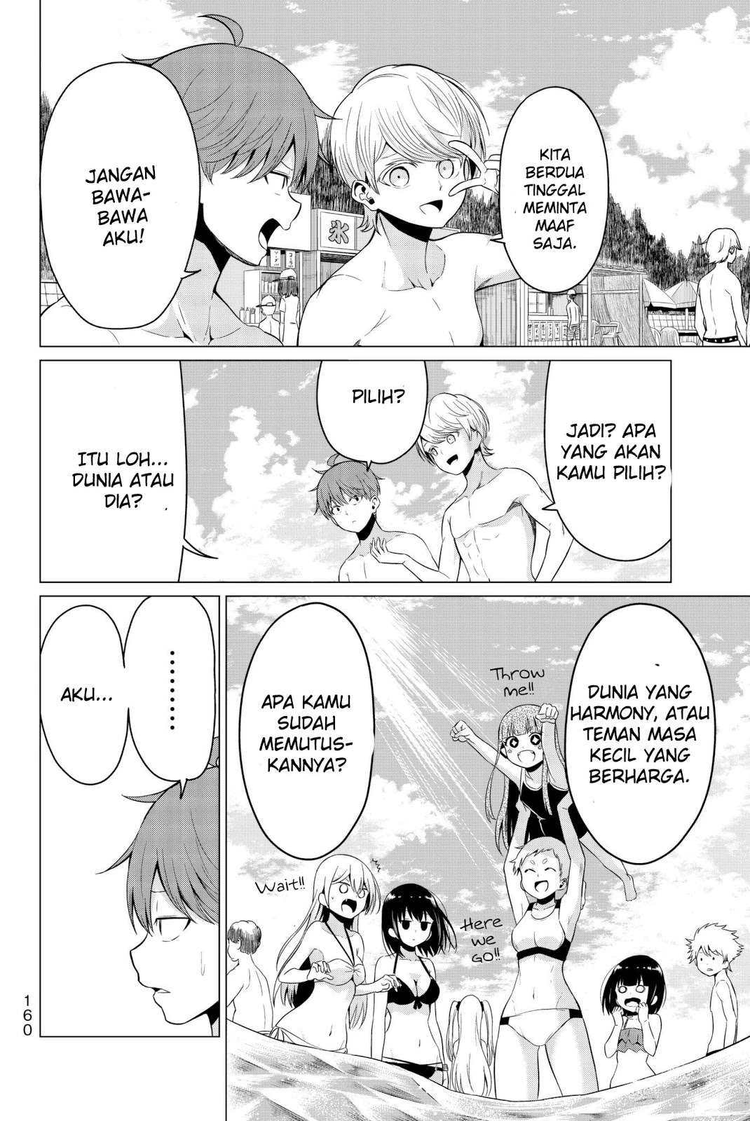 Halaman 7 — Sekai ka Kanojo ka Erabenai Chapter 19