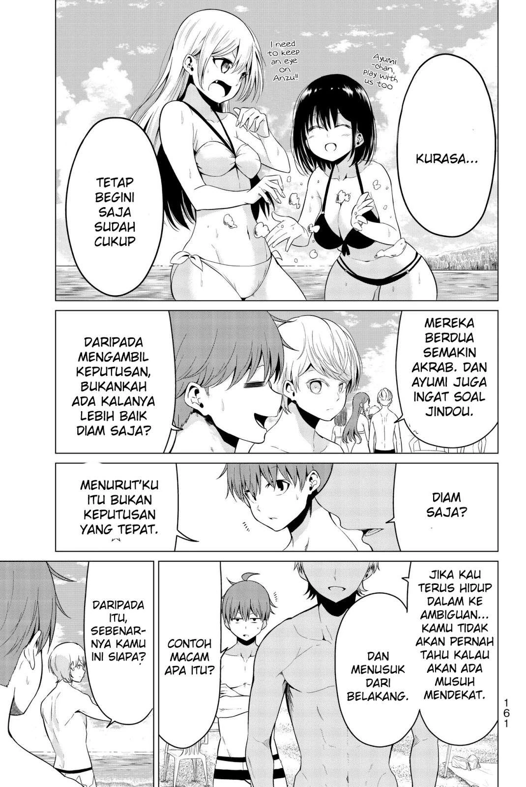 Halaman 8 — Sekai ka Kanojo ka Erabenai Chapter 19