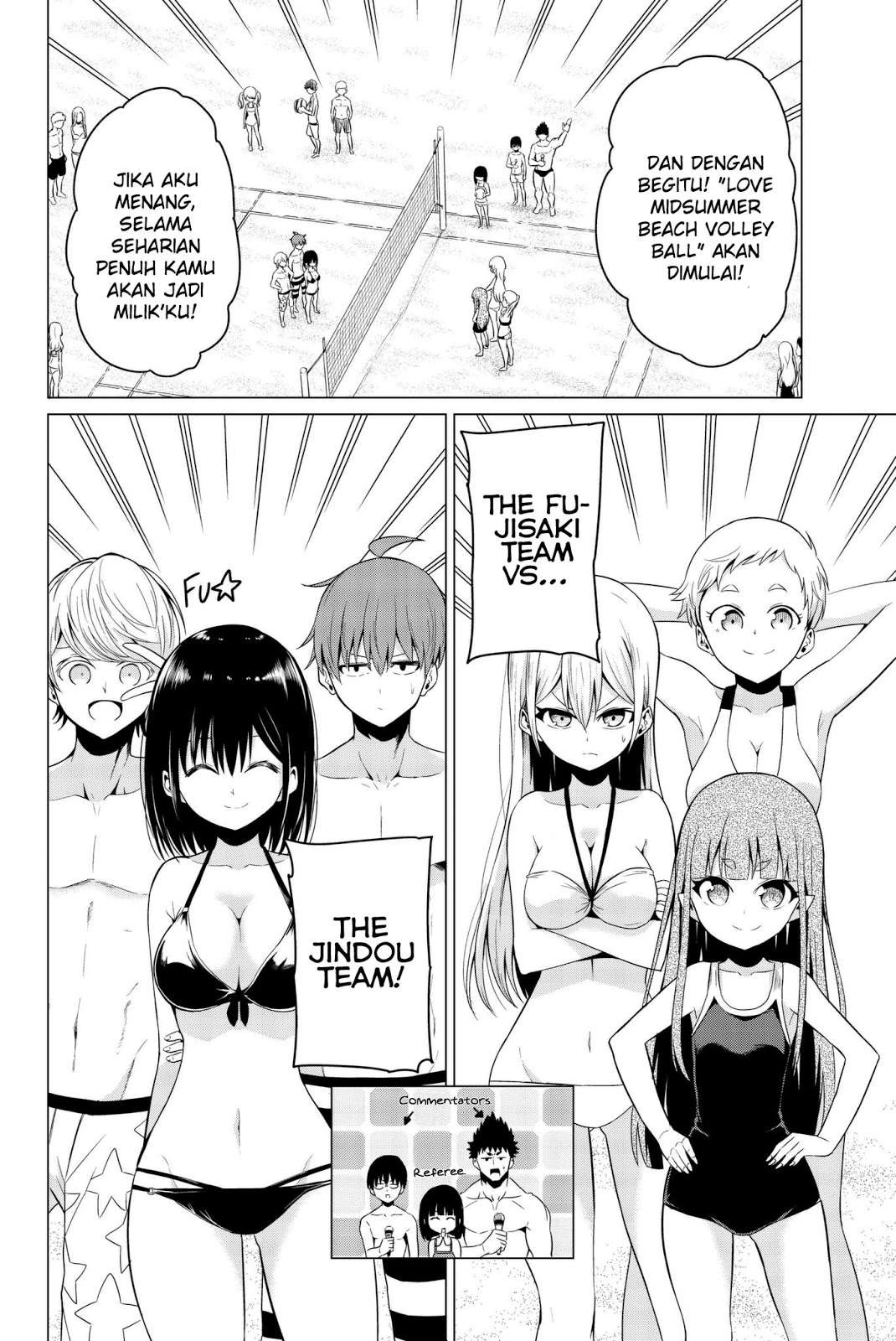 Halaman 12 — Sekai ka Kanojo ka Erabenai Chapter 19