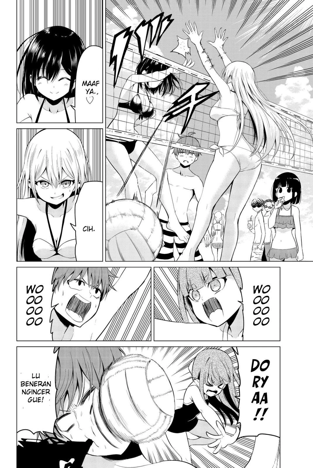 Halaman 18 — Sekai ka Kanojo ka Erabenai Chapter 19